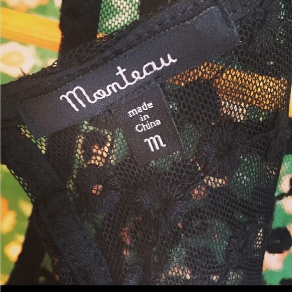 Anthropologie Monteau Black Lace Dress - Picture 14 of 16